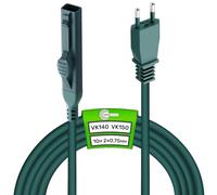 Verde Cable de Alimentación 10m para Vorwerk Kobold VK150 VK140 Aspiradora