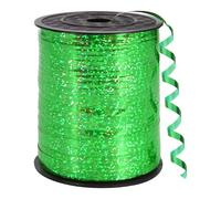 Verde Cinta Que Se Encrespa, Brillante Metálico Rollo de Cinta Rizada de La Cinta Del Globo para Fiesta, Decoración de boda, Florista, Manualidades y Envoltura de Regalo(500 Yardas)
