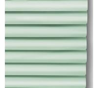 Verde Claro Brillante Cortina Estores Persiana de Aluminio Metal, Persiana Veneciana para Ventanas,Privacidad, Protección contra la luz y el Deslumbramiento UV, Personalizable (70×160cm)