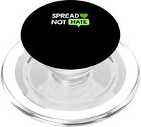 Verde Color Amor No Odio Gráfico Verde PopSockets PopGrip para MagSafe