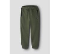Verde Corte Regular Pantalones De Chándal