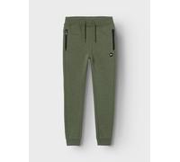 Verde Corte Regular Pantalones De Chándal