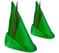 Verde Cuento Robin Hood Peter Pan Sombrero Adulto Libro Día Disfraz Hombre Mujer