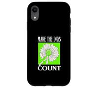 Verde Don't Count The Days Gráfico Verde Carcasa para iPhone XR