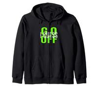 Verde Don't Let Me Stop You... Gráfico Verde Sudadera con Capucha