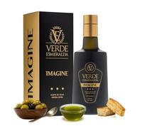 Verde Esmeralda Aceite de Oliva Virgen Extra Picual Imagine - Edición Especial España-Jaén, 500ml | AOVE monovarietal filtrado Sierra de Cazorla, afrutado intenso, oliva verde, tomate y almendra