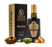 Verde Esmeralda Aceite de Oliva Virgen Extra Royal Imagine - Edición España-Jaén, 500ml | AOVE monovarietal exclusivo Sierra de Cazorla, solo 5% producción mundial, afrutado, manzana verde y almendra