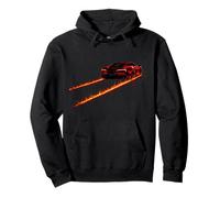 Verde Exótico Coche Fuego Pistas Racing Car Turbo Race Niños Niños Sudadera con Capucha