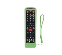 (Verde) Funda de silicona a prueba de golpes para control remoto Samsung BN59 01315B BN59 01315A BN59 01199F