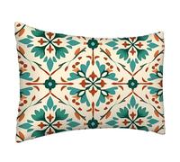 Verde Fundas Cojines 50x80 cm Mandala Fundas Cojines Decorativos Rectangulares Cushions Felpa Corta Suave pillow Funda de Almohada para Garden Terraza Primavera Verano Otoño Decor, Regalo L-1118