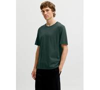 Verde Hombres Cotton Camiseta Liso XL EU