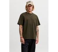 Verde Hombres Cotton/Elastane Camiseta XS EU