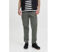 Verde Hombres Cotton/Elastane Pantalones Cargo Corte Tapered 29/32 EU