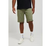 Verde Hombres Cotton/Elastane Plus Size Shorts Chinos Corte Regular 38 EU