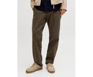 Verde Hombres Cotton/In/Conversion/Direct/to/Farm/Polyester/Elastane Pantalones Chinos Corte Relaxed 27/32 EU