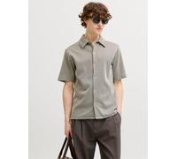 Verde Hombres Cotton/Polyester/Elastane Camisa Corte Regular XXL EU