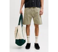 Verde Hombres Cotton Shorts De Corte Holgado Corte Loose XS EU