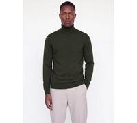 Verde Hombres Merino/Wool Cuello Alto M EU