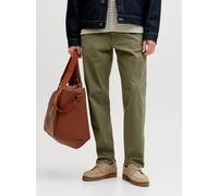 Verde Hombres Organic/Cotton/Cotton/Elastane Pantalones Chinos Corte Relaxed 29/34 EU