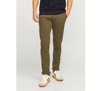 Verde Hombres Organic/Cotton/Cotton/Recycled/Cotton/Elastane Pantalones Chinos Corte Slim 32/32 EU