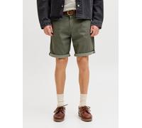 Verde Hombres Organic/Cotton/Cotton/Recycled/Cotton/Elastane Shorts Chinos Corte Regular S EU