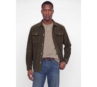 Verde Hombres Organic/Cotton/Cotton Sobrecamisa Corte Relaxed XL EU