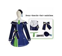 (Verde, L) Hatsune Miku Disfraz colorido de cosplay para escenario Juego de rol Fiesta popular de Halloween