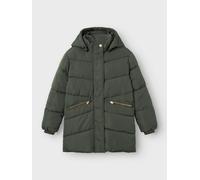 Name IT NKFMEMO Jacket Long TB, Chaqueta Acolchada Niñas, Climbing Ivy, 128
