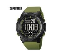 (Verde militar) SKMEI 1845 Relojes deportivos militares de moda para hombre Relogio Masculino Relojes