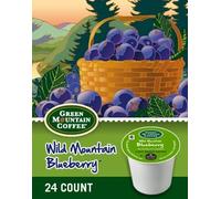 Verde Mountain café Wild montaña Blueberry, K-Cup parte unidades para Keurig K-Cup Brewers