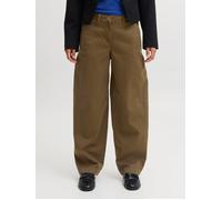 Verde Mujeres Cotton/Polyester/Elastane Jxhazel Pantalones L/30 EU