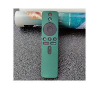 (Verde oscuro) 1 funda protectora de silicona a prueba de golpes para Xiaomi Mi TV Box S con control remoto wifi