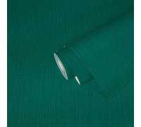 Verde Oscuro Versace Papel Pintado Vellón Moteado Color Uni