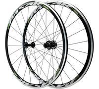 Verde,Par De Ruedas De Bicicleta De Carretera 700C C/V/Freno En Llanta Profundidad 30 Mm Aleación De Aluminio Llantas De Doble Pared 8 A 12 Velocidades Buje QR-100/130 Mm