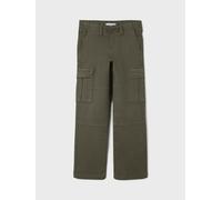 Verde Perneras Rectas Pantalones