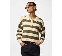 Verde Polo De Manga Larga XL