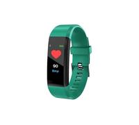 (Verde)Pulseras inteligentes Bluetooth Monitoreo deportivo de frecuencia cardíaca y presión arterial