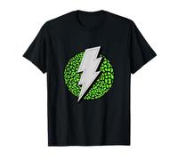 Verde Rayo salvaje Verde Gráfi Camiseta