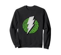 Verde Rayo salvaje Verde Gráfi Sudadera