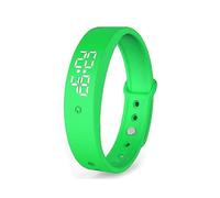 (Verde) Reloj recordatorio con alarma de vibración, con hasta 6 alarmas personales o recordatorios de