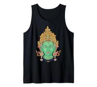 Verde Tara Vajrayana Budismo Tibetano Diosa Budista Camiseta sin Mangas
