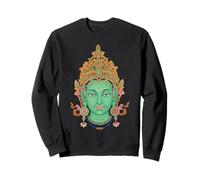 Verde Tara Vajrayana Budismo Tibetano Diosa Budista Sudadera