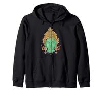 Verde Tara Vajrayana Budismo Tibetano Diosa Budista Sudadera con Capucha
