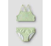 Verde Tiras Cruzadas En La Espalda Bikini