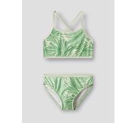 Verde Tiras Cruzadas En La Espalda Bikini