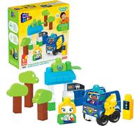 Verde Town Playset Bus Ecológico Construcción Bloques 34 Pz. MEGA BLOKS HDX90