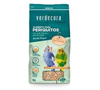 Verdecora Comida para Pájaros - Alimento Completo - Ingredientes 100% Naturales - Bienestar y Desarrollo Saludable para tu Mascota (Especial Periquito)