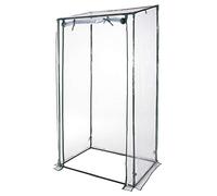 VERDELOOK Invernadero de terraza sin estantes + lámina de PVC, 95x70x190 cm