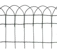 VERDELOOK Malla plastificada para borduras, 0,4x25 m, verde