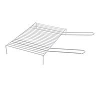 VERDELOOK Rejilla de Acero Inoxidable AISI 430 para Alimentos 60 x 40 cm. Parrilla para Barbacoa y Chimenea